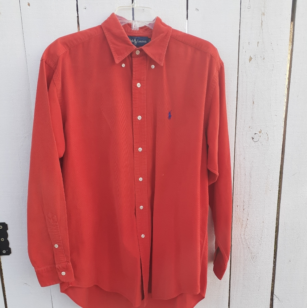 Vintage Courdoroy Polo Shirt